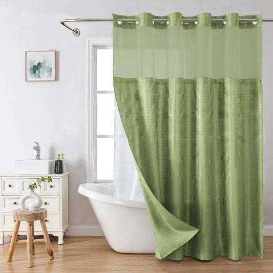 💖HOT SALE 50% OFF 💖 Snap In Shower Curtain